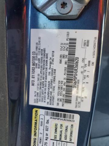 2018 FORD FUSION SE PHEV