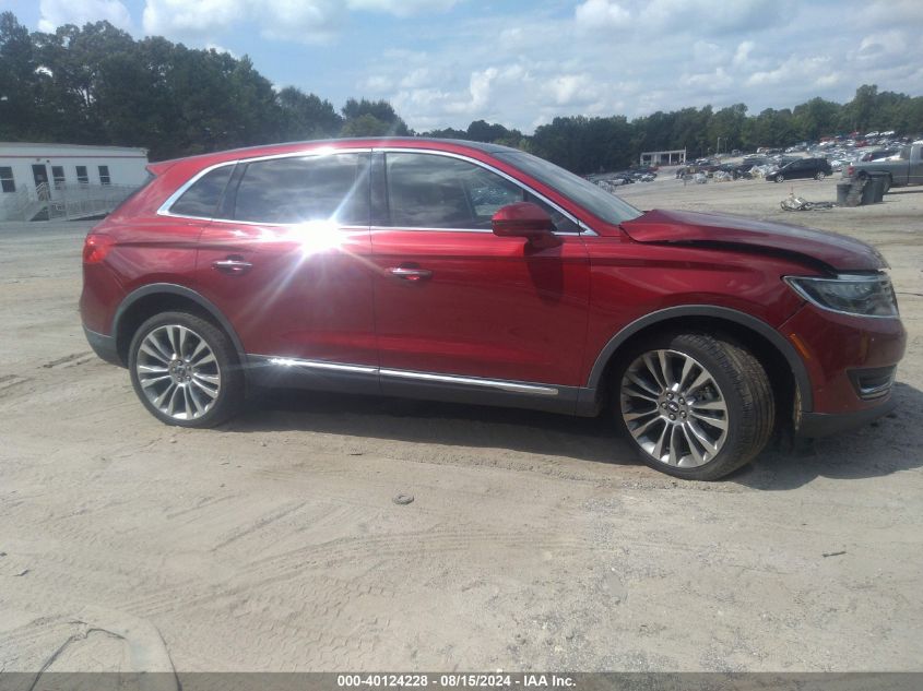 2018 LINCOLN MKX RESERVE