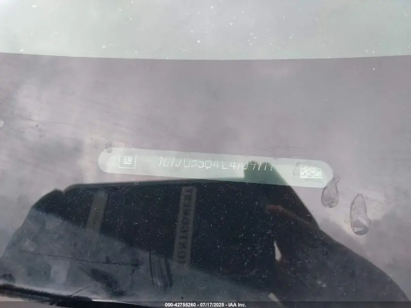 2020 CHEVROLET SONIC FWD  LT