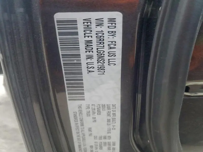 2022 RAM 1500 CLASSIC SLT  