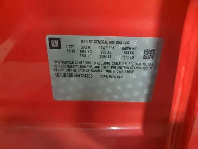 2014 CHEVROLET SONIC RS  