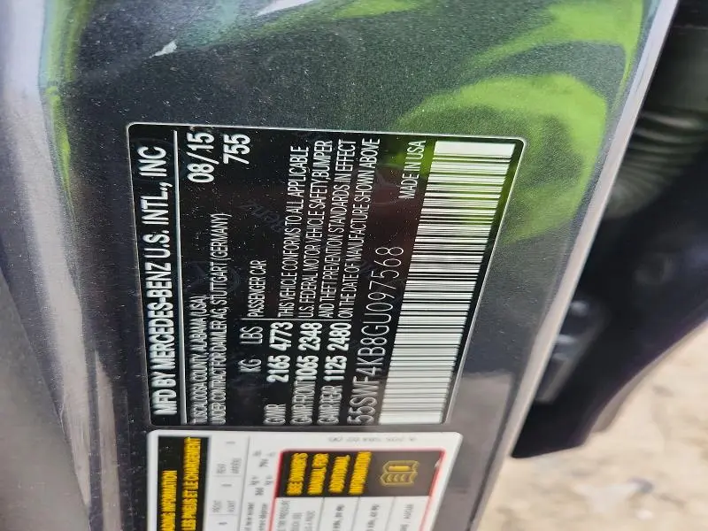 2016 MERCEDES-BENZ C 300 4MATIC  