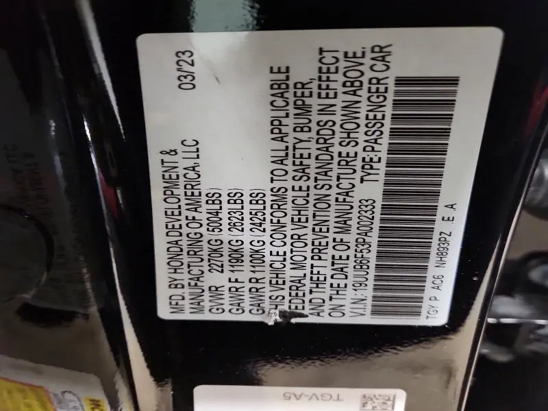 2023 ACURA TLX A-SPEC  