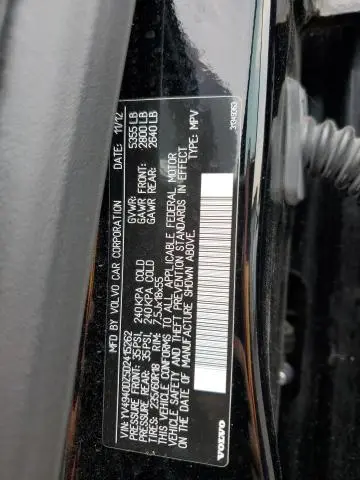 2013 VOLVO XC60 3.2  