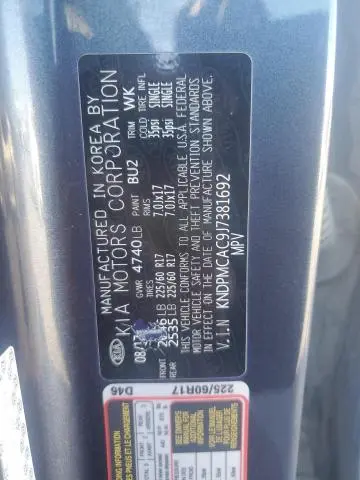 2018 KIA SPORTAGE LX  