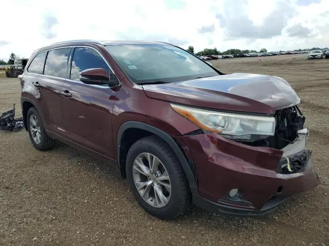 2015 TOYOTA HIGHLANDER XLE  
