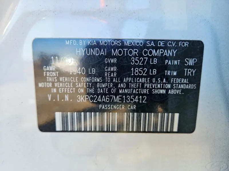 2021 HYUNDAI ACCENT SE  