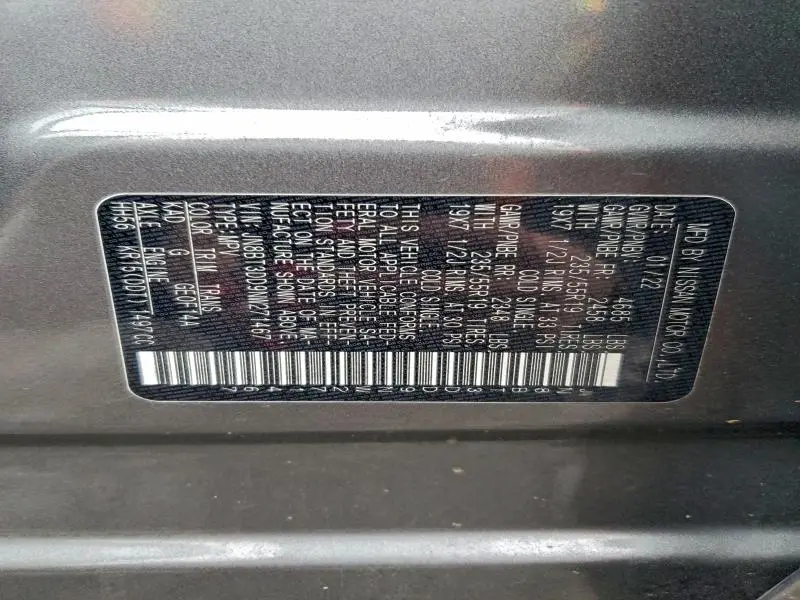 2022 NISSAN ROGUE PLATINUM  