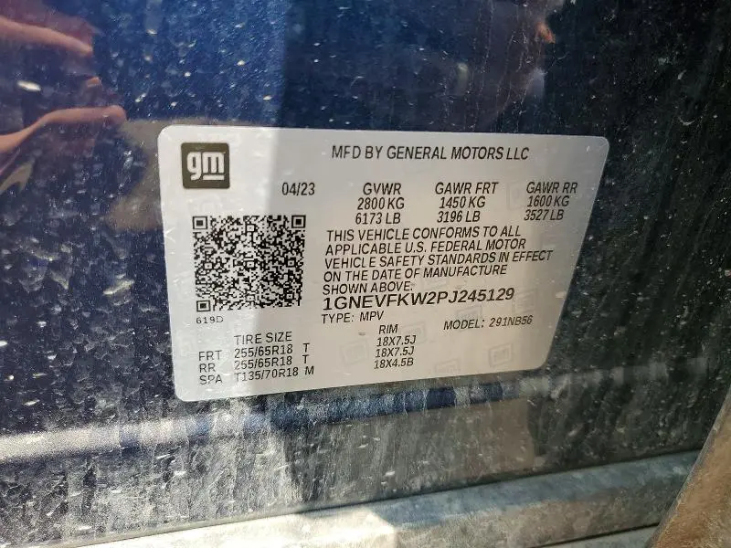 2023 CHEVROLET TRAVERSE LS  