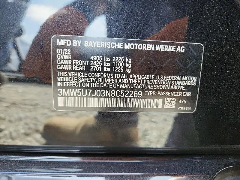 2022 BMW M340I   