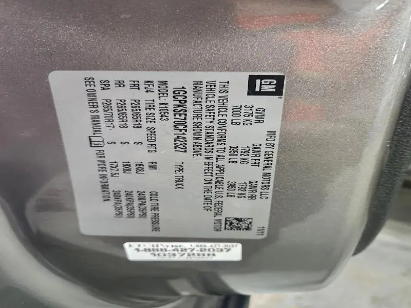 2012 CHEVROLET SILVERADO K1500 LT  