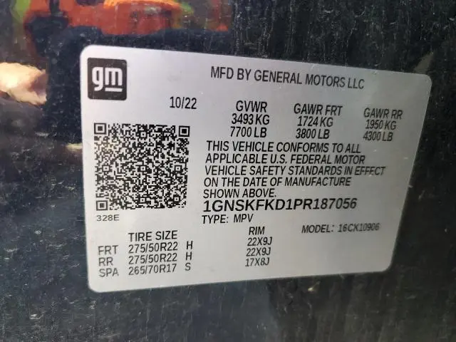 2023 CHEVROLET SUBURBAN K1500 PREMIER  