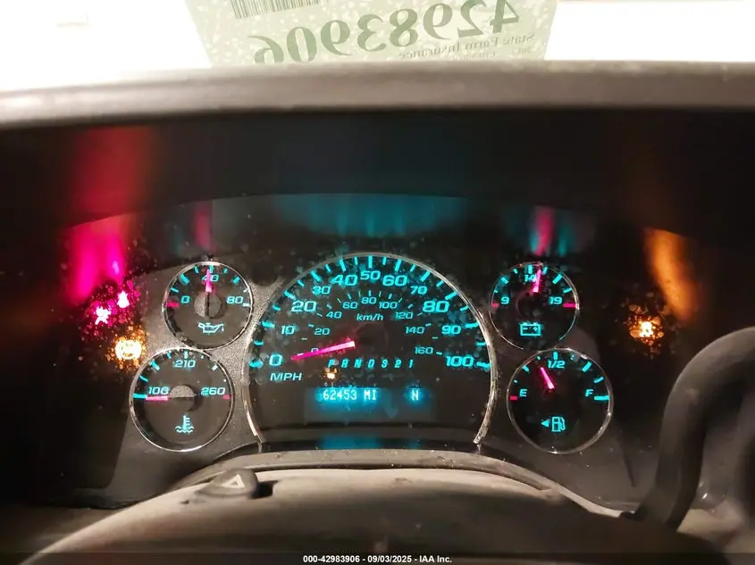 2012 CHEVROLET EXPRESS 1500 WORK VAN