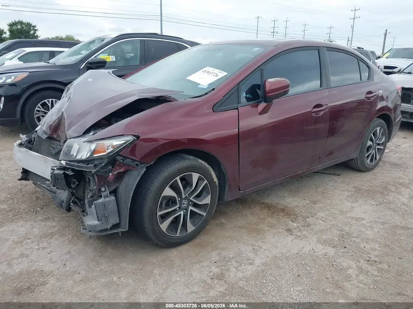 2015 HONDA CIVIC EX