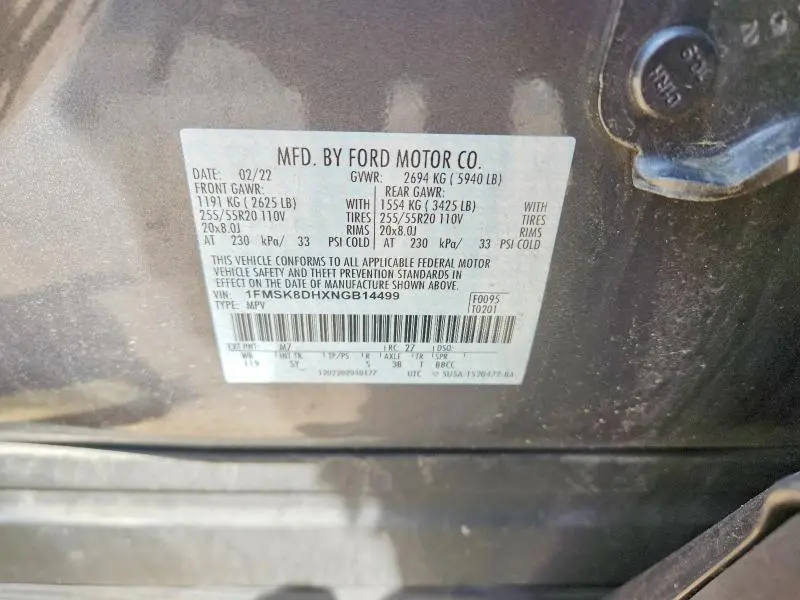 2022 FORD EXPLORER XLT  