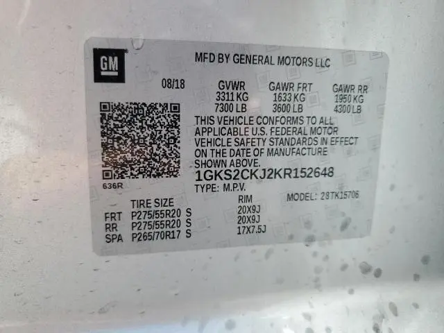 2019 GMC YUKON DENALI  
