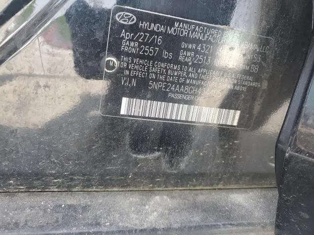 2016 HYUNDAI SONATA ECO  
