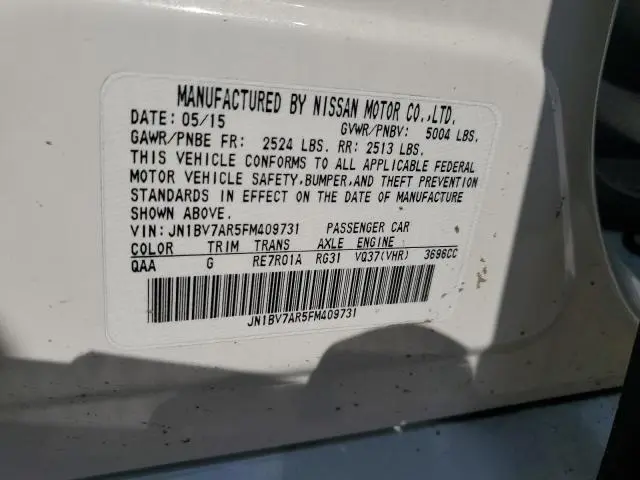 2015 INFINITI Q50 BASE  