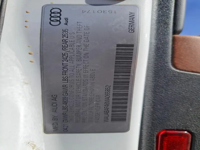 2021 AUDI A4 PREMIUM 40  