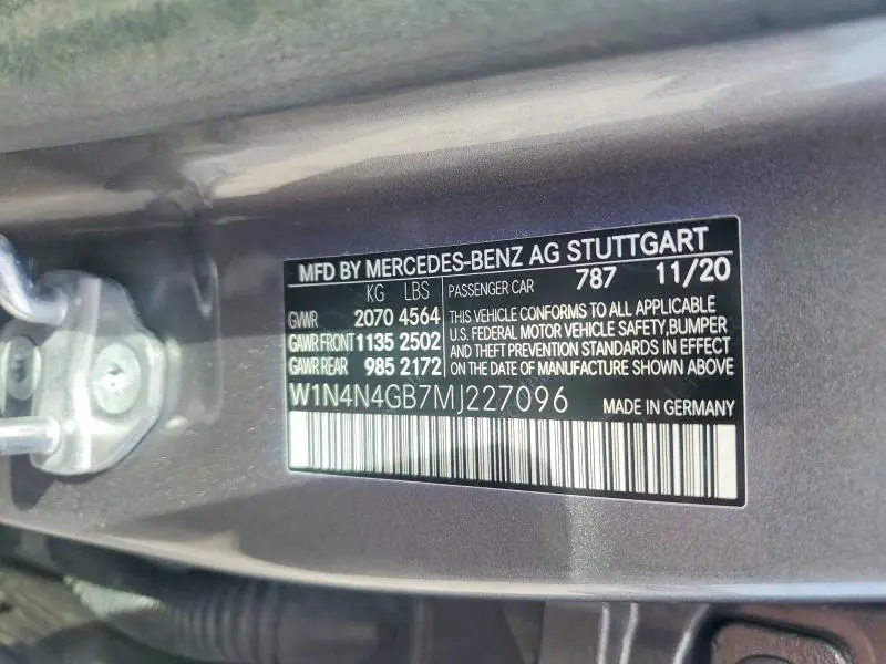 2021 MERCEDES-BENZ GLA 250  