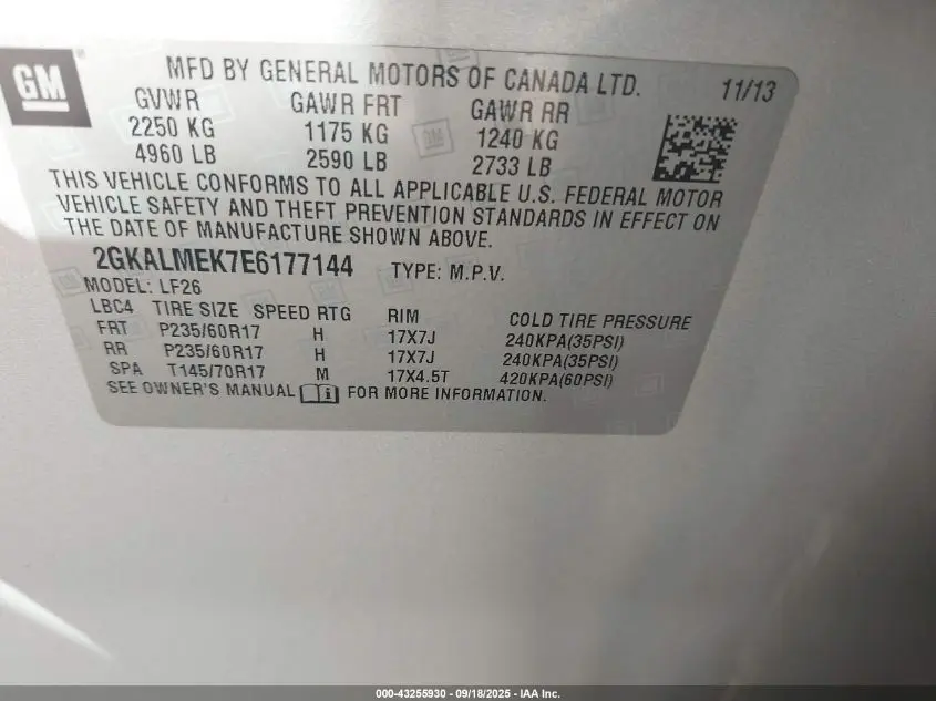 2014 GMC TERRAIN SLE-1