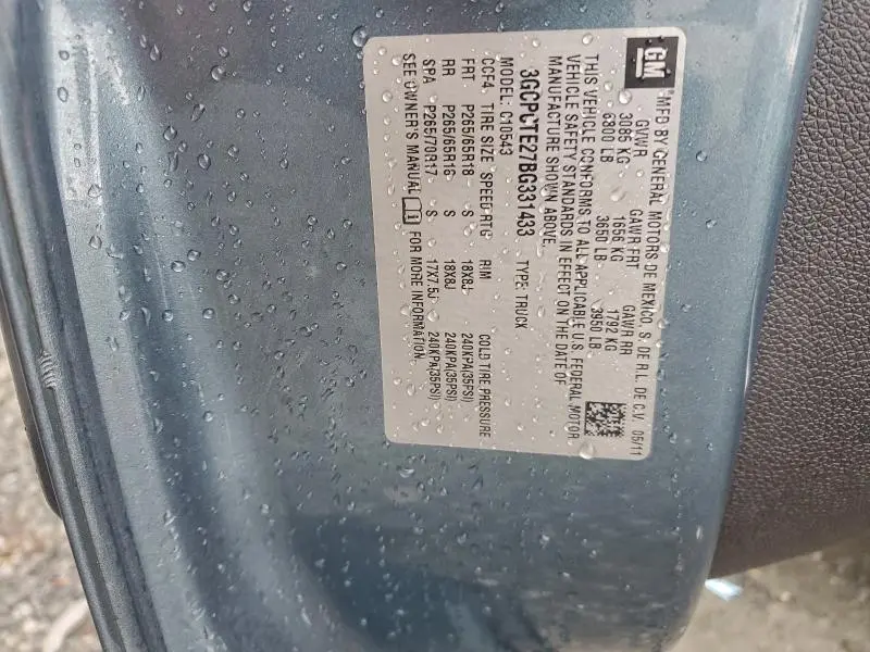 2011 CHEVROLET SILVERADO C1500 LTZ  