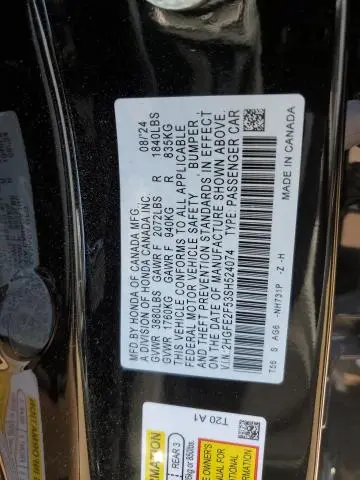 2025 HONDA CIVIC SPORT  