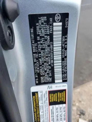 2015 TOYOTA AVALON XLE  
