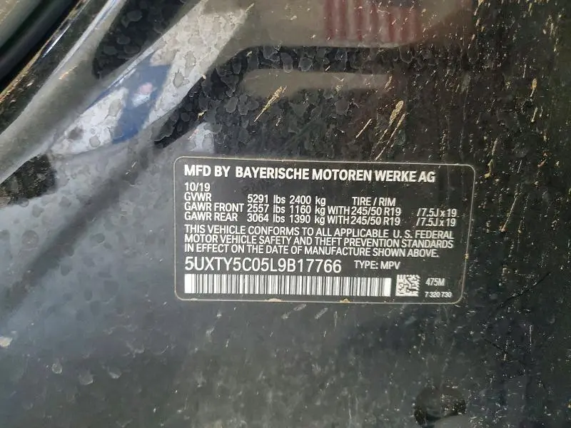 2020 BMW X3 XDRIVE30I  