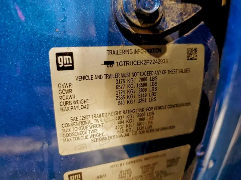 2023 GMC SIERRA K1500 ELEVATION  