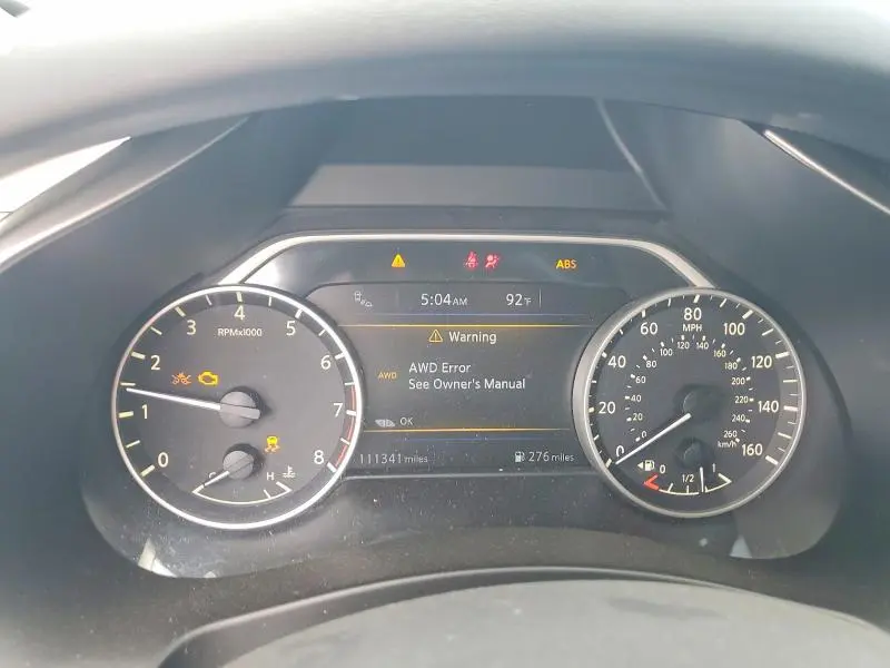 2016 NISSAN MURANO PLATINUM  