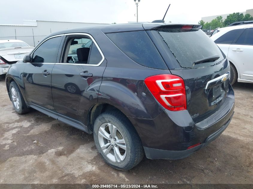 2016 CHEVROLET EQUINOX LS