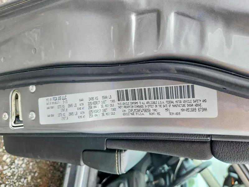 2015 JEEP CHEROKEE LATITUDE  