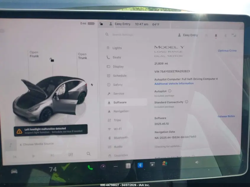 2024 TESLA MODEL Y LONG RANGE DUAL MOTOR ALL-WHEEL DRIVE