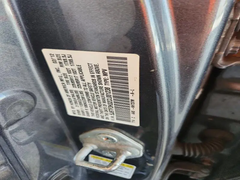 2012 HONDA CROSSTOUR EX  