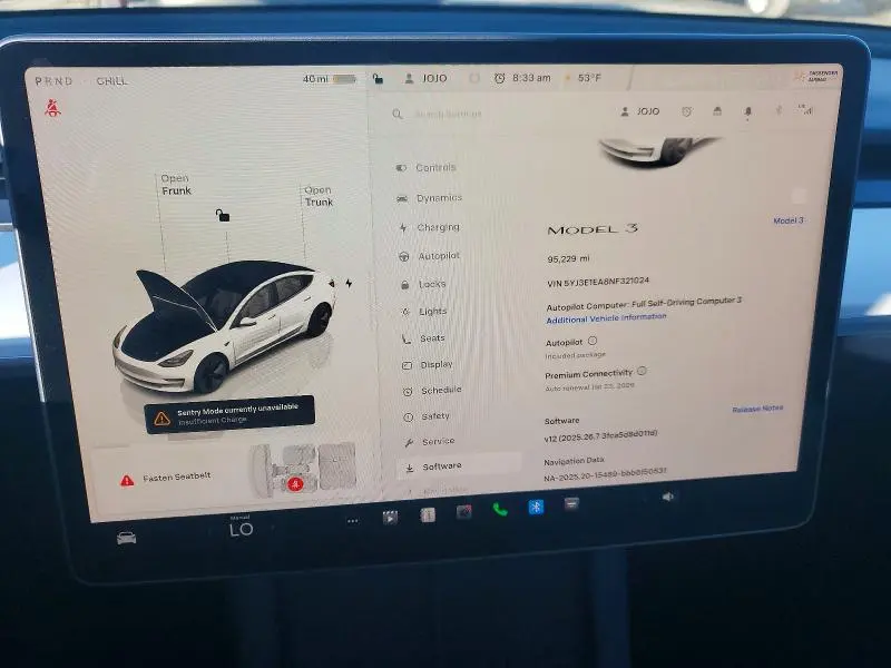 2022 TESLA MODEL 3   
