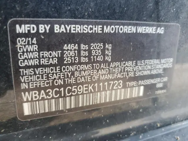 2014 BMW 328 I SULEV  