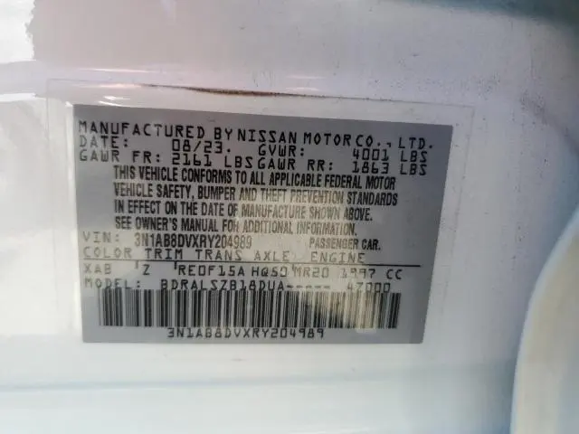 2024 NISSAN SENTRA SR