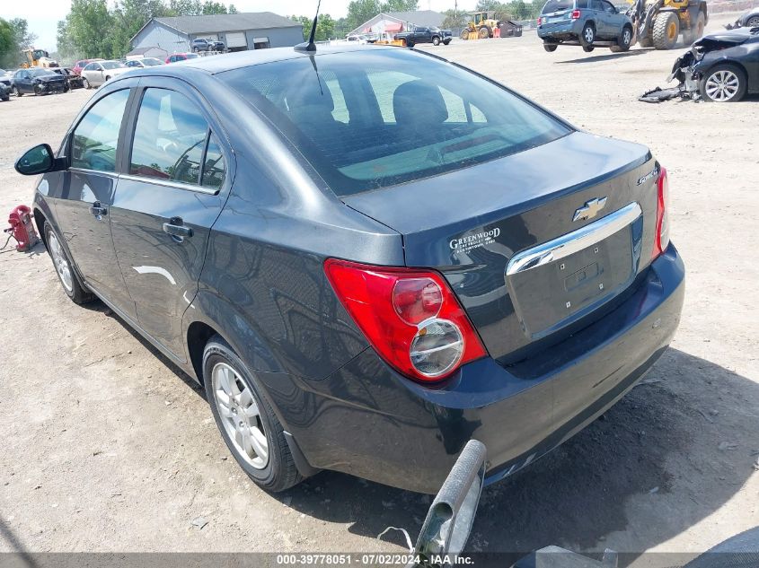 2014 CHEVROLET SONIC LT AUTO