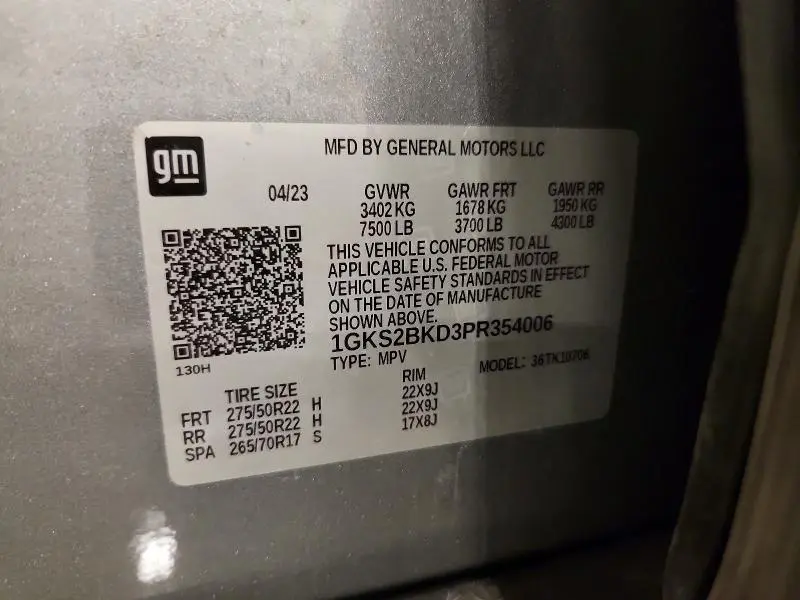 2023 GMC YUKON SLT  