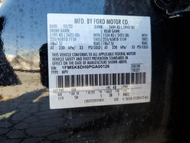 2023 FORD EXPLORER XLT  