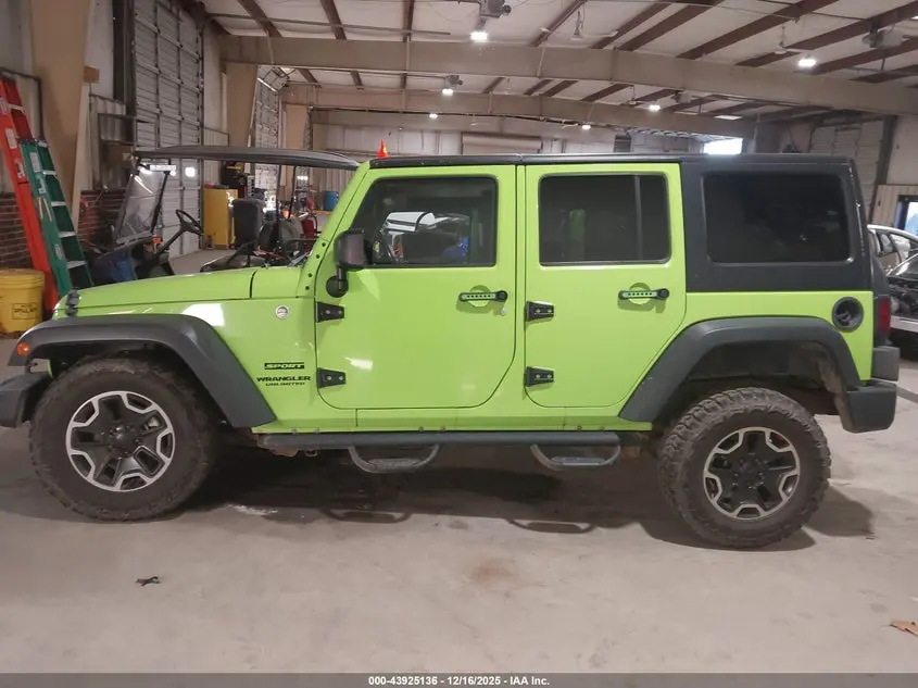 2013 JEEP WRANGLER UNLIMITED SPORT