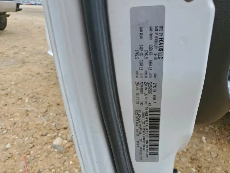 2019 DODGE GRAND CARAVAN GT  