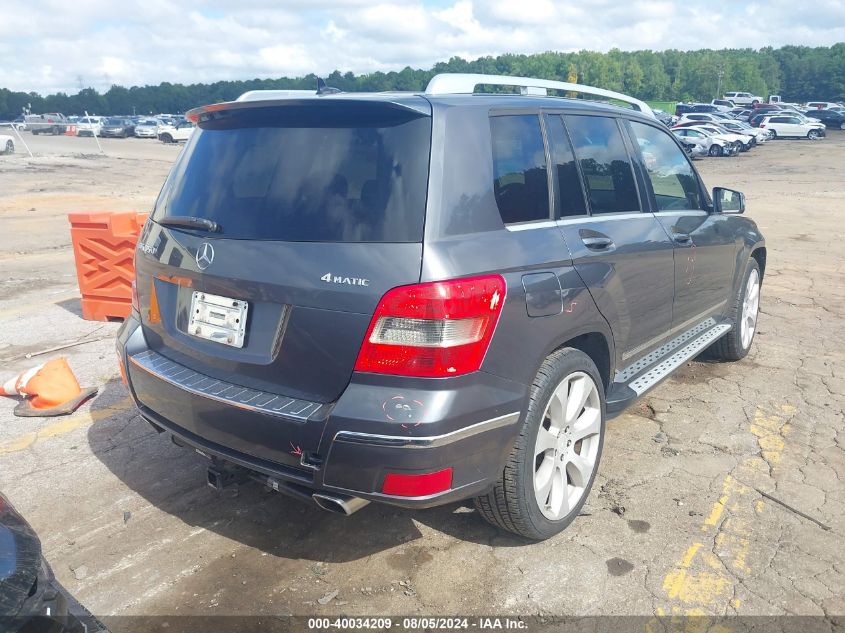 2010 MERCEDES-BENZ GLK 350 4MATIC