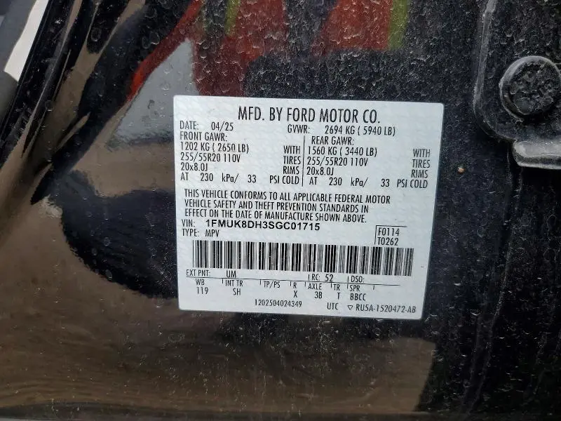 2025 FORD EXPLORER ACTIVE  