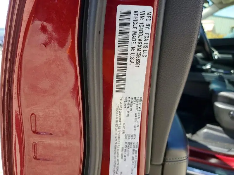 2021 DODGE DURANGO SXT  