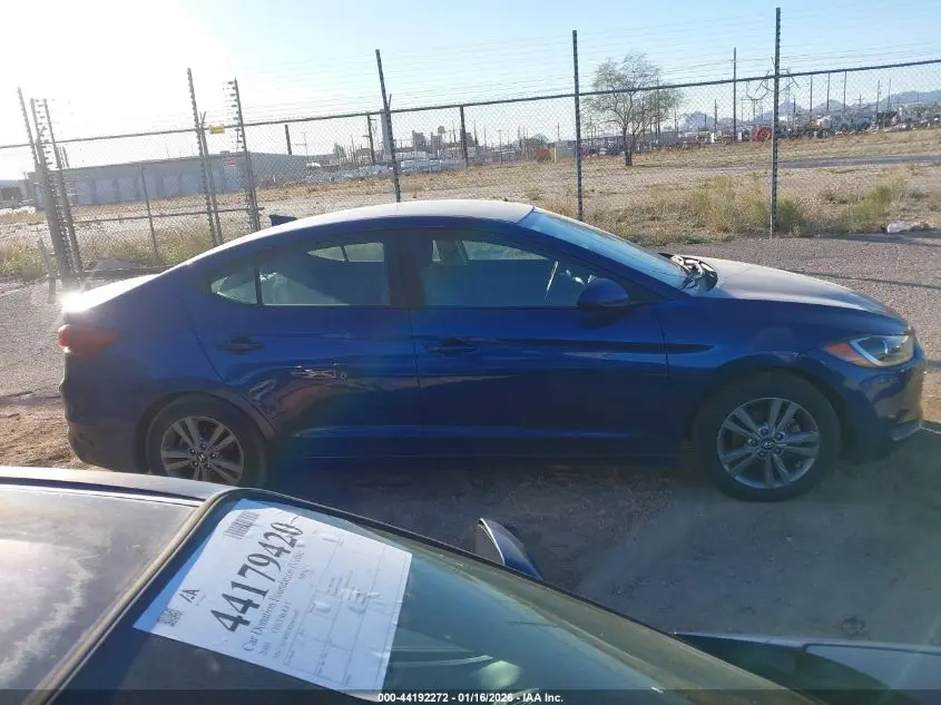 2018 HYUNDAI ELANTRA SEL