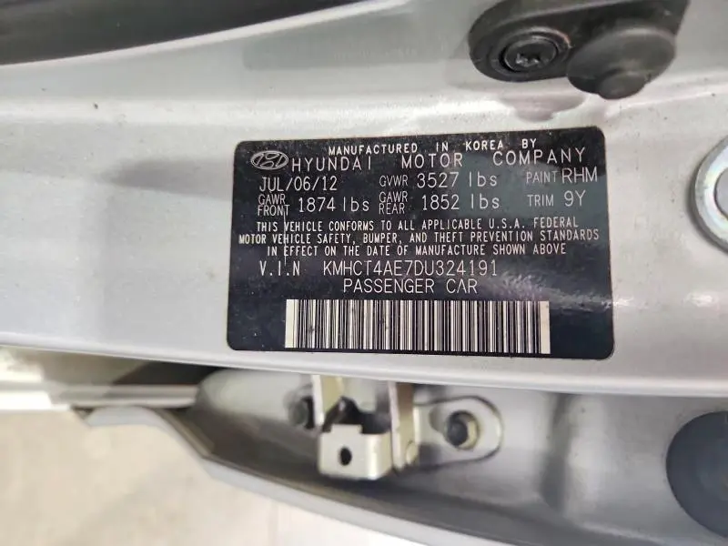 2013 HYUNDAI ACCENT GLS  