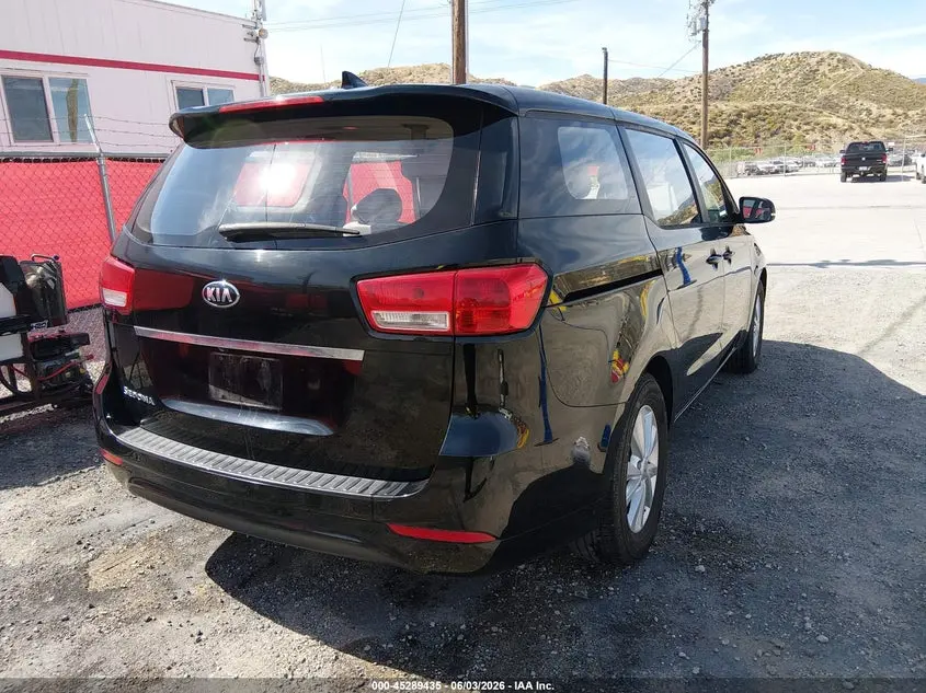 2018 KIA SEDONA L