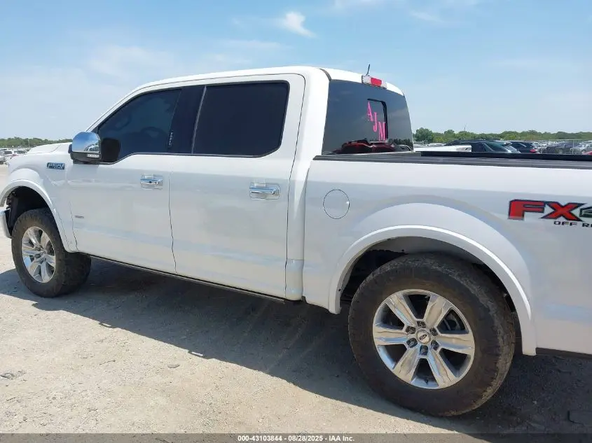 2017 FORD F-150 PLATINUM